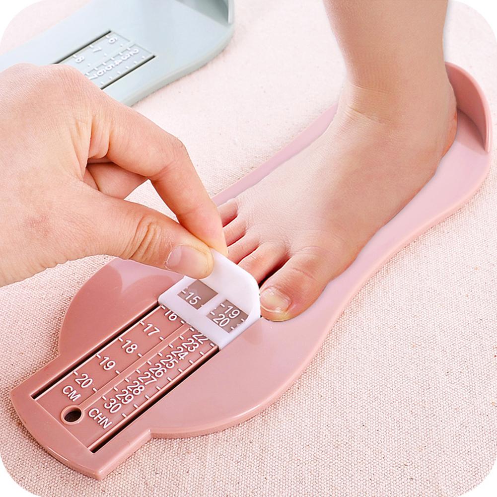 Infant Baby Feet Gauge Ruler Adjustable Toddler Shoes Fittings Size Measuring Tool Child Foot Measure Props Suitable for 0-8Y