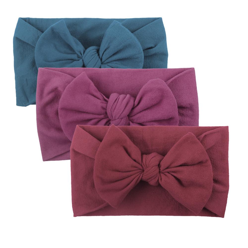 Hot Baby Headband Baby Girls Hair Accessories Toddler Turban Headband Hair Band Bows Accessories Headwear Chouchou Cheveux Fille