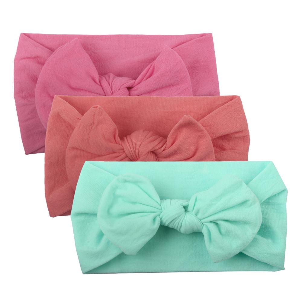 Hot Baby Headband Baby Girls Hair Accessories Toddler Turban Headband Hair Band Bows Accessories Headwear Chouchou Cheveux Fille