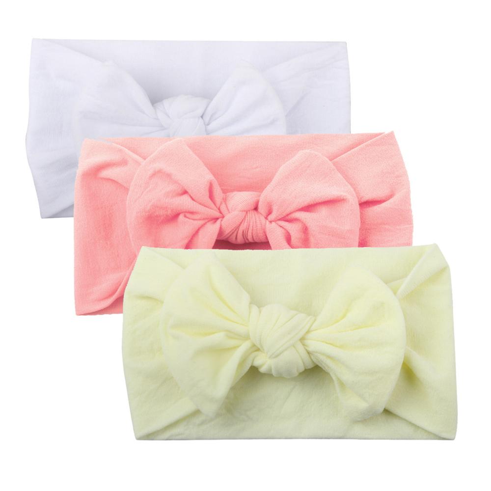 Hot Baby Headband Baby Girls Hair Accessories Toddler Turban Headband Hair Band Bows Accessories Headwear Chouchou Cheveux Fille