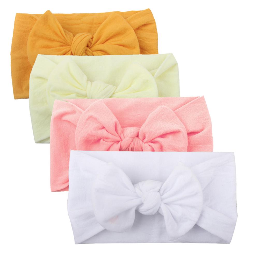 Hot Baby Headband Baby Girls Hair Accessories Toddler Turban Headband Hair Band Bows Accessories Headwear Chouchou Cheveux Fille