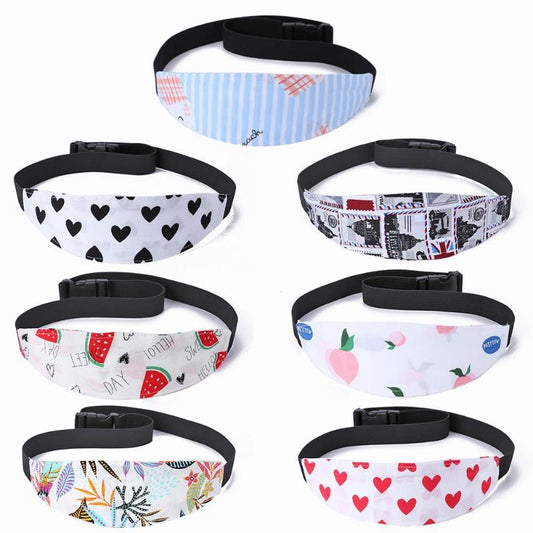 Infant Baby Car Seat Head Support Strap Children Fastening Belt Adjustable Playpens Sleep Positioner Baby Saftey Belt Pillow