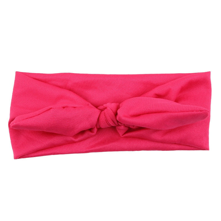 Kids Headband Bow For Girl Rabbit Ear Hairbands Turban Knot Kids Turbans Accessoire Faixa Cabelo Para Bebe Headband Baby Girl