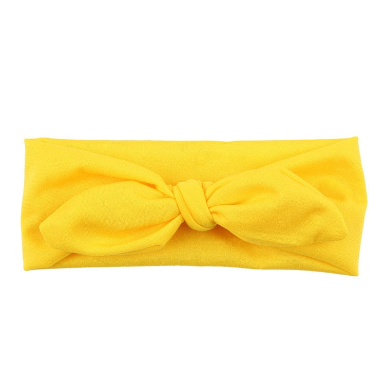 Kids Headband Bow For Girl Rabbit Ear Hairbands Turban Knot Kids Turbans Accessoire Faixa Cabelo Para Bebe Headband Baby Girl