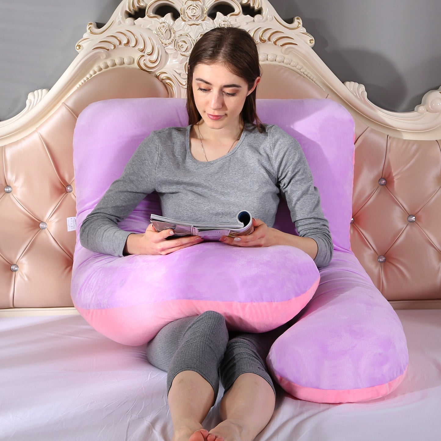 Full Body Giant Pregnancy Pillow  Maternity Pillow Pregnant Women Comfortable Soft Cushion Sleep Body