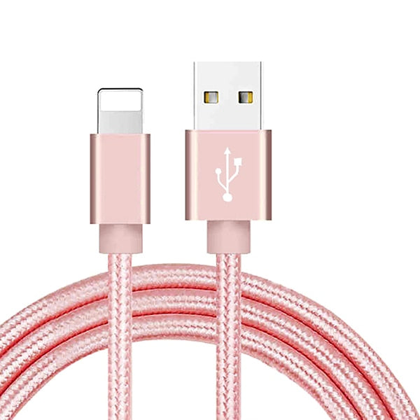 NOHON Nylon USB Fast Charging Cable For Apple iPhone XR XS MAX X 8 7 6S 5S 5 6 Plus ipad mini Phone Lighting Charge Data Cables