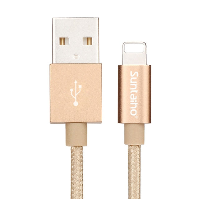 Suntaiho USB Cable For iPhone cable For iPhone charger XR XS MAX X 7 8 plus 6s Data Sync Cord Fast Charging for lighting Cable